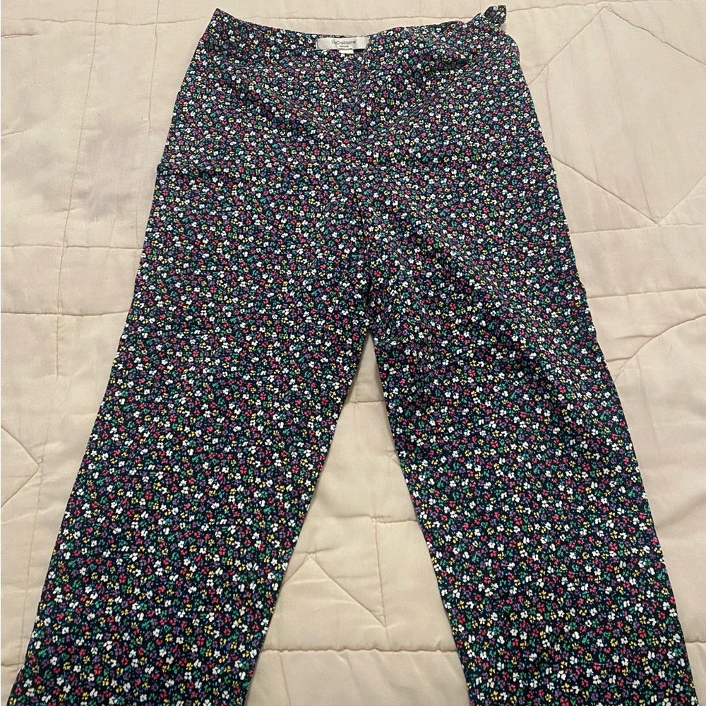 Liz Claiborne Floral Pants